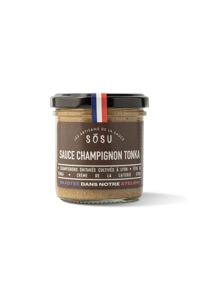 Sauce champignon & tonka (pot 165mL)